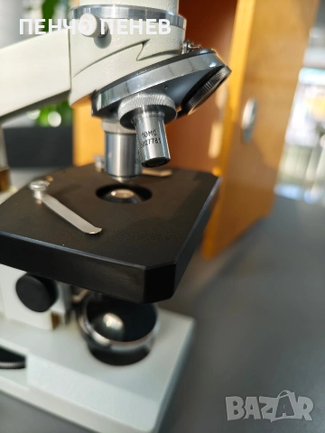 Лабораторен микроскоп ЛОМО Биолам, снимка 9 - Лаборатория - 53559174