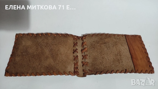 Подвързия за тефтерче от естествена кожа, снимка 4 - Други ценни предмети - 53515071