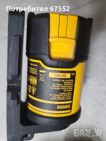 Червен лазер DeWalt DW088. В перфектно състояние. 80€ Цената е крайна!, снимка 3 - Други инструменти - 53470988