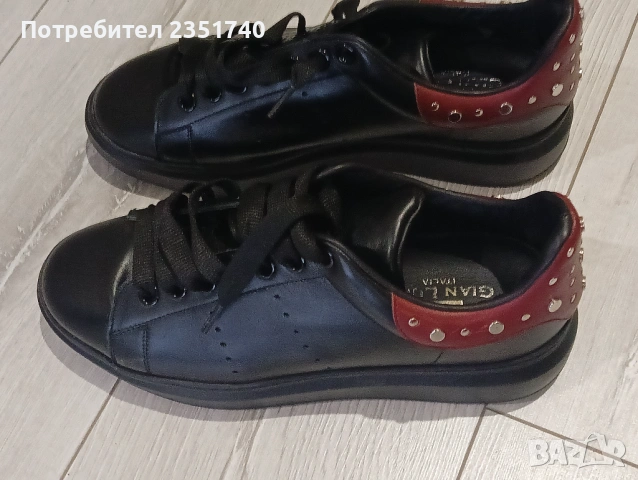 Gian luca italy оригинални кожени sneakers , снимка 2 - Ежедневни обувки - 53266257