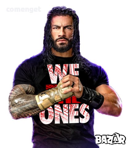 WWE 2025! Мъжки и Детски КЕЧ тениски ROMAN REIGNS WE THE ONES - 3 ЦВЯТА! Или с ТВОЯ идея!