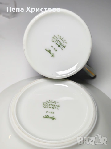 Richard Ginori- чаша за кафе , снимка 7 - Чаши - 53663676