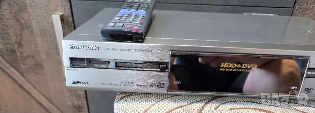 Продавам Panasonic HDD-DVD DMR E500H Рекордер, снимка 4 - Аудиосистеми - 53835900