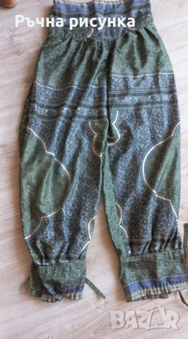 Оригинални копринени индийски шалвари по 30лв /брой, снимка 3 - Панталони - 50994977