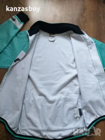 bianchi team celeste carbon windproof jacket - мъжко вело яке Л, снимка 11 - Якета - 48396499