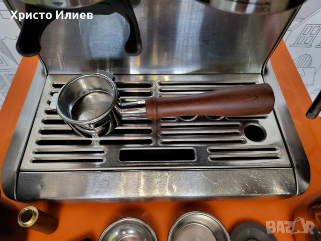 Еспресо машина SAGE Barista Express Кафемашина с кафемелачка, снимка 5 - Кафемашини - 53462788