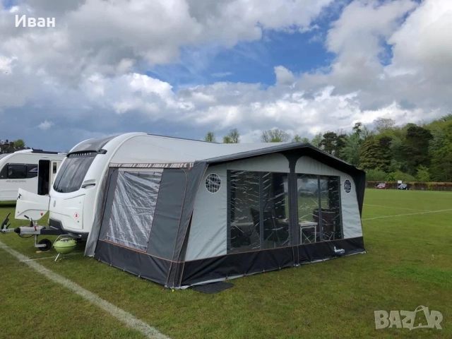 Модел 2024г. Форселт за каравана ISABELLA CAPRI NORTH. Размер 850cm (836–860)см земя-земя., снимка 2 - Палатки - 51568333