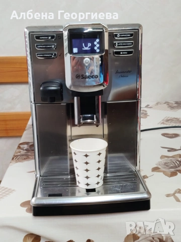 Кафе автомат Saeco Incanto Deluxe, снимка 2 - Кафемашини - 53282905