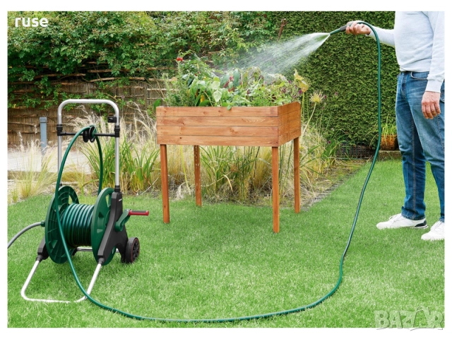 НОВИ! Количка за маркуч до 60м Parkside, снимка 8 - Други инструменти - 51694432