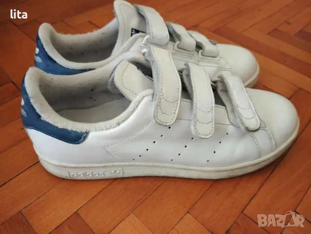 Кожени маратонки ADIDAS Размер 39, снимка 4 - Маратонки - 49698239