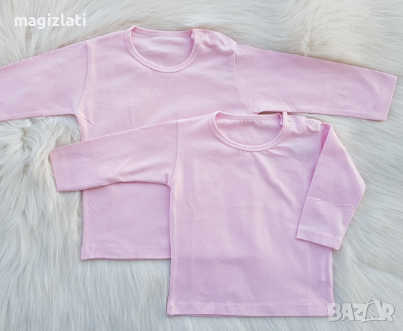 Детски блузи за момиче размер 74,80,86см. НОВИ, снимка 1 - Бебешки блузки - 36237343
