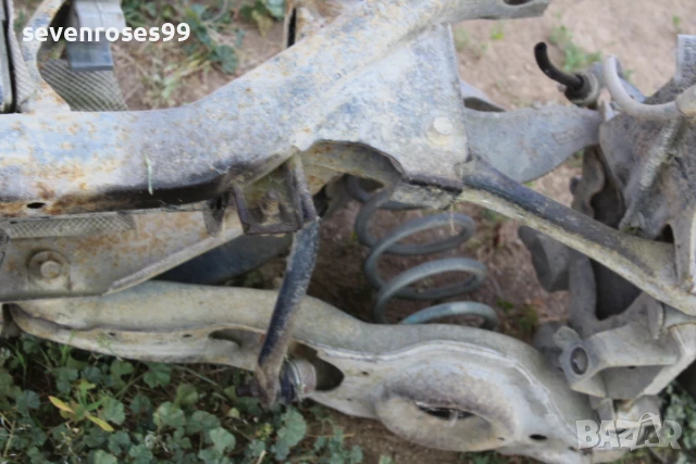 Заден мост Мазда 3 2008 2.3i 158hp Mazda 3 седан главини пружини всичко , снимка 11 - Части - 50661645