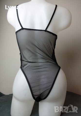 М ново черно дамско боди, снимка 8 - Бельо - 42240728