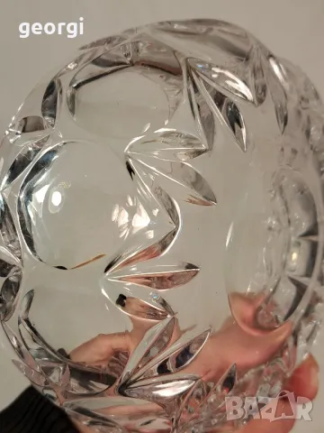 кристална купа фруктиера 21/2, снимка 4 - Аксесоари за кухня - 49155493