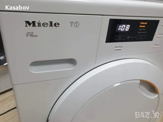 UK Сушилня Miele T1 - Термопомпа - Аларма - Подсветка -12м Гаранция Миеле, снимка 2 - Сушилни - 55881391
