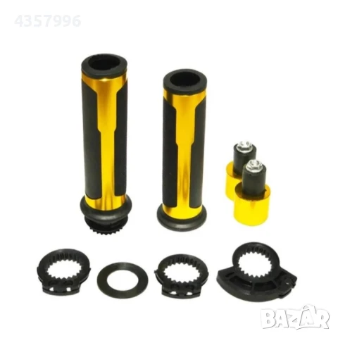 Дръжка за мотоциклет - 281 - Златна, Зелена , снимка 2 - Аксесоари и консумативи - 51358193