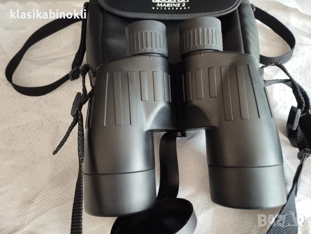 ТОП Професионален Японски Морски и Ловен Бинокъл Opticron Marine-2 7x50 Multi Coated, снимка 10 - Екипировка - 53591675
