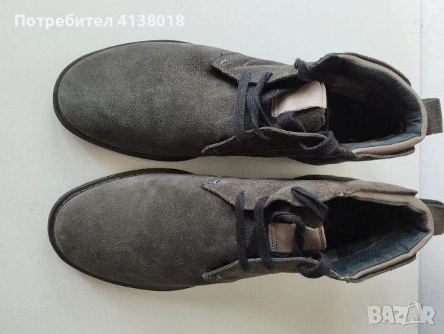 Мъжки боти Bata от естествена кожа, №41