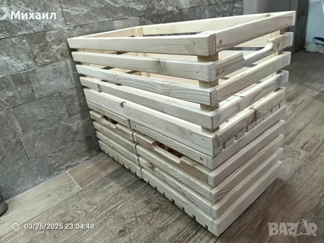 Касетки, щайги - буркани, консерви, плодове, зеленчуци, декорация, снимка 7 - Органайзери - 49683063