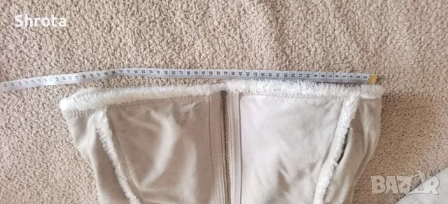 Детско кожено палто - около 7 - 9 годики, снимка 3 - Детски якета и елеци - 47302654