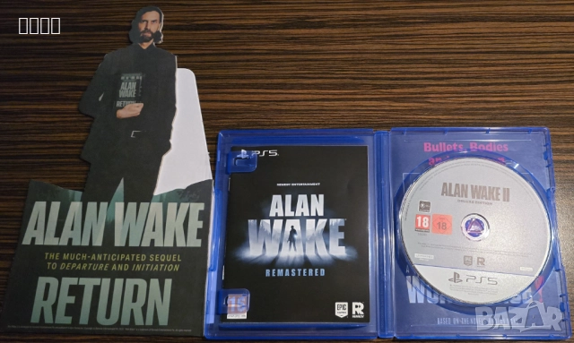Alan Wake 2 - Deluxe Edition (PS5), снимка 2 - Игри за PlayStation - 52655106