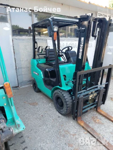 газокар MITSUBISHI 1500 кг. Вил. изравнител 2016г. моточасове 6250!!!, снимка 6 - Индустриална техника - 51125431