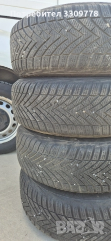 алуминиеви джанти със зимни гуми 16" 215/65, снимка 3 - Гуми и джанти - 52711216