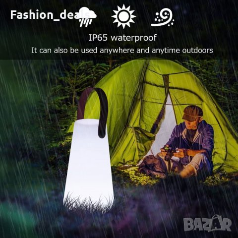 Нов преносим фенер 8 цвята настолна лампа с Дистанционно управление , снимка 3 - Други - 34739829