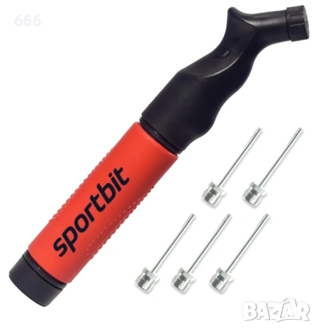 Помпа за топки SPORTBIT с 5 игли