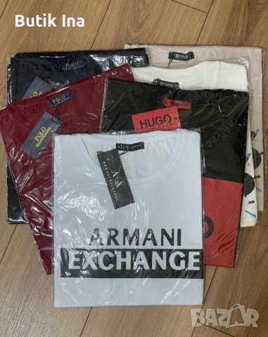 Мъжки тениски Armani, Boss, Polo, снимка 3 - Тениски - 43923323