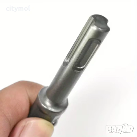Комплект 3 бр. Адаптери SDS Plus към 1/2", 3/8", 1/4" за Вложки (Камъни), снимка 2 - Други инструменти - 53643560