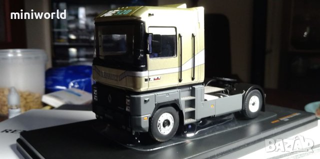 Renault Magnum AE 520 Ti Tracteur 1994 - мащаб 1:43 на IXO моделът е нов в PVC дисплей-кейс, снимка 2 - Колекции - 42035755