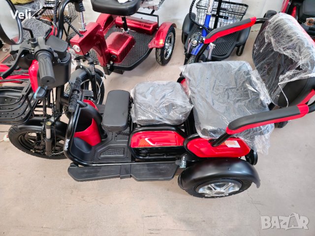 Електрическа триколка - 2000w/25ah/60v, снимка 7 - Мотоциклети и мототехника - 42005646