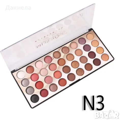 Цветни сенки за очи 3D MISS ROSE, снимка 5 - Декоративна козметика - 49304567