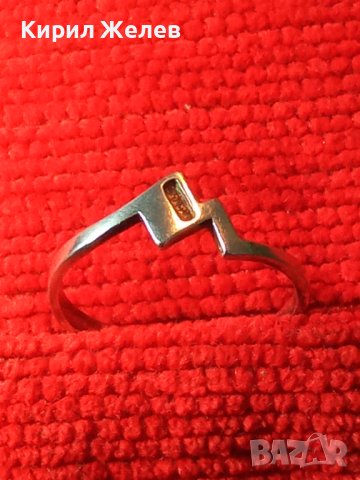 НЕЖЕН СРЕБЪРЕН ВИНТИДЖ АРТ ДАМСКИ ПРЪСТЕН СРЕБРО 925 МАЙСТОРСКА ФИНА ИЗРАБОТКА 38287, снимка 12 - Пръстени - 40938325