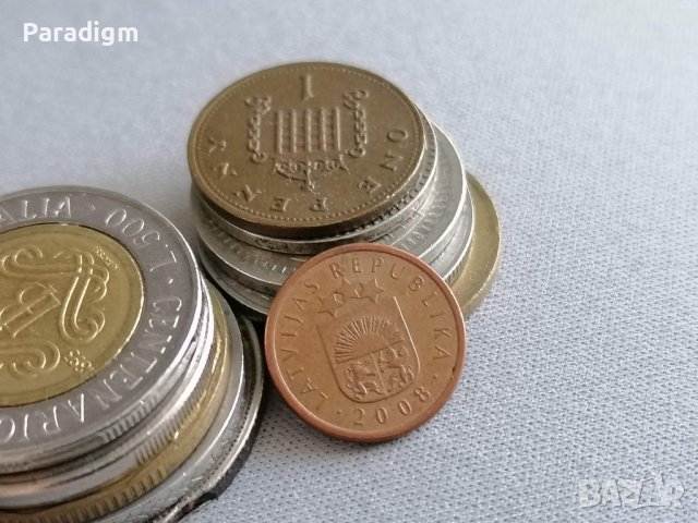 Монета - Латвия - 1 сантим | 2008г., снимка 2 - Нумизматика и бонистика - 40311675