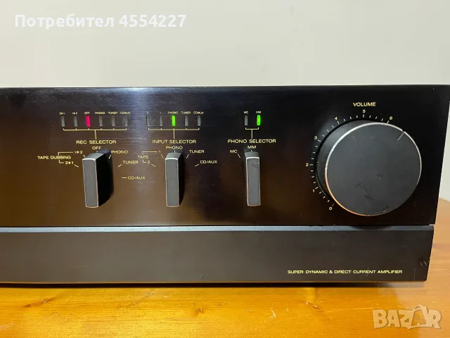 Усилвател SHARP SM-110, снимка 3 - Ресийвъри, усилватели, смесителни пултове - 55780016