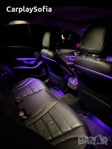 Амбиентно осветление + монтаж за Mercedes C Class W205, GLC X253, W253, E W213 и др..