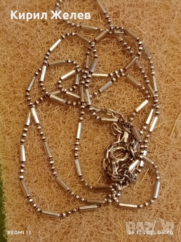 Финно и красиво Арт сребърно колие ювелирна изработка 41812, снимка 5 - Колиета, медальони, синджири - 52895603