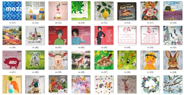 300 броя салфетки, снимка 8 - Детски книжки - 52947677