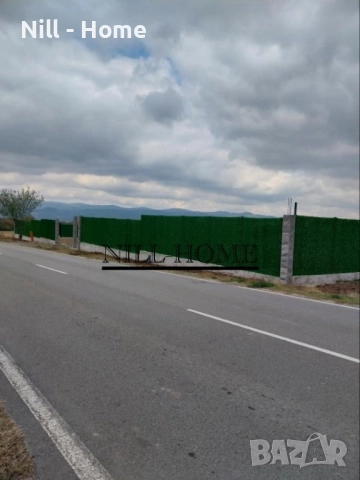 Поцинкована мрежа с декорация ( ИЗКУСТВЕНА ТРЕВА ) 4 мм. Тел / 40 мм. Око, снимка 10 - Огради и мрежи - 52303688