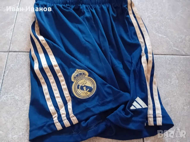 3 бр. чисто нови оригинални къси панталонки на Реал Мадрид, снимка 7 - Футбол - 51745883