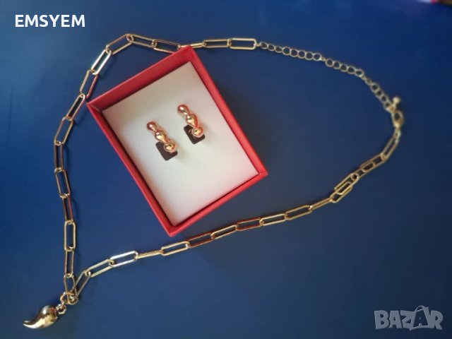 Комплект колие и обици Chloe