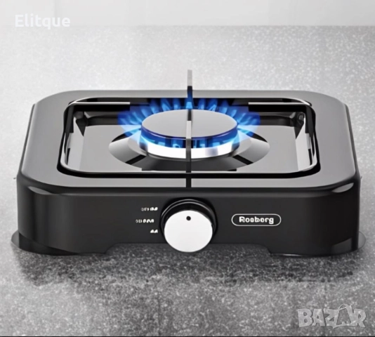 Газов единичен котлон Rosberg, 30mbar\2.2kWh