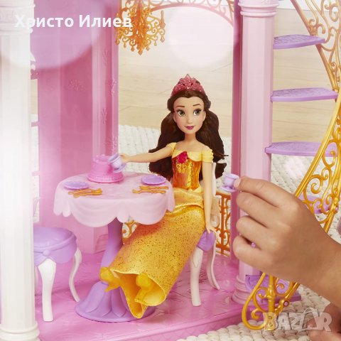 Disney Princess Замък на принцесите Къща за Кукли Музикален Дисни, снимка 6 - Кукли - 39375047