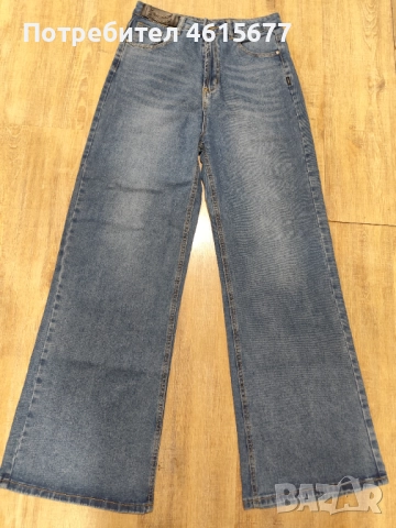 дънки с висока талия , снимка 2 - Дънки - 52043374