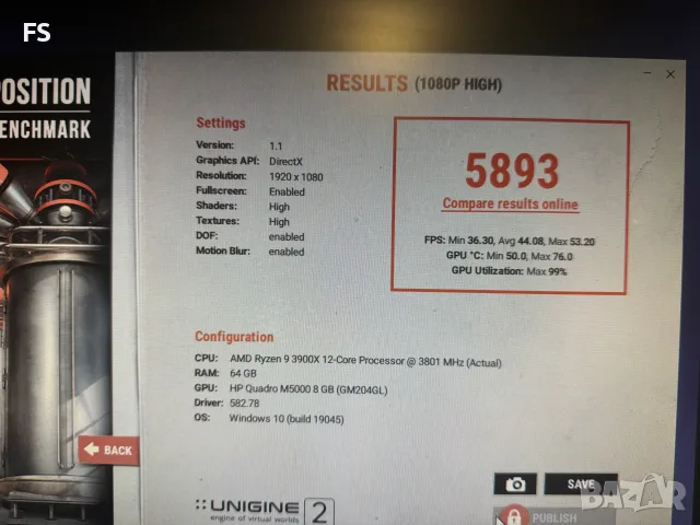 Видеокарта Nvidia Quadro M5000 8GB GDDR5, снимка 11 - Видеокарти - 55713288