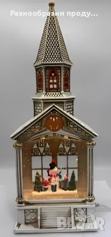 Коледна декорация със снежен човек, снимка 1