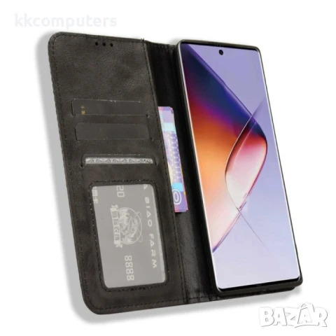 Infinix Note 40 Pro 5G Magnetic Buckle Retro Texture Кожен Калъф и Протектор, снимка 7 - Калъфи, кейсове - 50767553