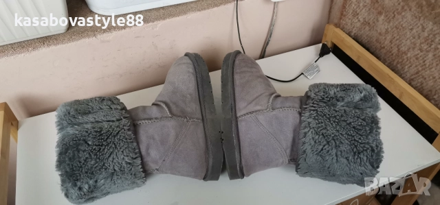 Топли Апрески Естествена кожа 38 н. , снимка 4 - Дамски ботуши - 52876542